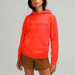 Lululemon All Yours Hoodie *Graphic Autumn Red Orange
